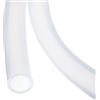 Rebower Tubo Silicone 3,3ft, 25mm ID 29mm OD, Tubo Plastica Trasparente Uso Industriale, Tubi Silicone Puro Pompa, Sifonaggio, Drenaggio, Irrigazione, Birrificazione, 1 x 1-1/8