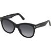 Tom Ford Occhiali da Sole WALLACE FT 0870 Shiny Black/Grey Shaded 54/20/140 donna