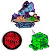 Power Beast Dungeon 3x Spilla Dungeons and Dragons, Pin Dungeons and Dragons, D&D 5e, Gelatinous Cube, DND, Dungeon Master, Dadi di Ruolo. Set di dadi.
