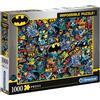 Clementoni - 39575 - Impossible Puzzle - Batman - 1000 Pezzi - Made In Italy - Puzzle Adulti