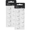 KH HAIKE Oticon Minifit Double Vent Bass Domes (6 mm/2 Pack), Domes universali per Oticon Hearing Aid Supplies (8 mm) SINGLE VENT)