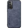 Kepuch Silklike Cover per Samsung Galaxy A55 5G - Custodia Case Piastra Metallica Incorporata per Samsung Galaxy A55 5G - Blu