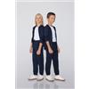 Tezenis Pantalone Lungo Felpa Bimbi Unisex Unisex Blu
