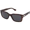 Persol PO3272S 24/48 | Occhiali da Sole Graduati o Non Graduati | Prova Online | Unisex | Plastica | Rettangolari | Marrone, Havana | Adrialenti