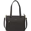 Travelon Addison, Borsa Tote Unisex-Adulto, Nero, Taglia Unica