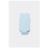 Tezenis Body Bebè Spalla Larga In 100% Cotone Tinta Unita Azzurro
