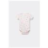 Tezenis Body Bebè Mezza Manica In 100% Cotone Stampato Rosa