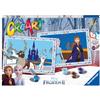 Ravensburger CreArt 5 Anni Junior: Frozen 2 - Dipingere con i Numeri per Bambini 5+ Anni, Kit Pittura con 2 Tavole, Pennello Ergonomico e Colori Inclusi, 32 x 22 cm, Idee Regalo per Bambini 5 Anni