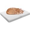 Navaris Tappetino Autoriscaldante Cane e Gatto - Termocoperta con Cerniera Animali Domestici 60x45cm - Cuscino Riscaldante - Coperta Termica Lavabile