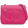 CHANEL Pre-Owned - Borsa a tracolla CC Mania 2019 - Donna - pelle di agnello - Taglia unica - Rosa