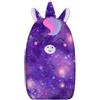 Unicorn Castle Protezione per Cintura di Sicurezza, Imbottitura per Cintura di Sicurezza, Cuscino Cintura Sicurezza Ideale Come Cuscino Supporto per la Testa per Adulti e Bambini,Deep Purple