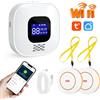 Hiseeu Telecamera Wi-Fi Esterna PTZ 2K 5MP - Visione Notturna A Colori, Tracciamento Automatico, Rilevamento Umani, Sirena, Impermeabile IP66, Funziona Con Alexa - 4