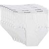 Hanes Ultimate - Slip da Uomo Comfort Flex in Vita, Confezione Multipla, Bianco, XL