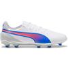 PUMA scarpe gomma PUMA King match fg bianco/azzurro