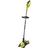 RYOBI - Tagliabordi/spogliatoio 18 V - Ø taglio 33 cm - Funzione spogliatoio con comando al piede - Ø filo 1 x 1,65 mm - venduto senza batteria o caricabatterie - RY18LT33A-0