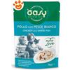 Oasy Cat More Love Pollo con Pesce Bianco - Vaschetta da 70 Gr