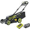 Ryobi RY36LMX51A-160 Rasaerba Brushless Batteria 36V 51cm 40-100mm Kit 6.0 Ah