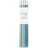 Colourbook Shade - Set 4 Matite HB, Gomma Bianca, 4 Colori (Salvia)