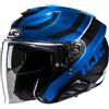Hjc Casco Moto Jet Hjc F31 NABY MC2 Blu Nero