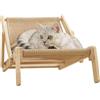 WJnflQN Sedia Sdraio Per Gatti Sedia A Dondolo Per Gatto Tiragraffi Per Gatti Da Sedia Amaca Per Gatto Da Sedia Poltrona Lounge Cat Sisal Rimovibile Per Gatti Indoor Gatti 33,8x37x50,9cm