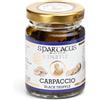 Spartacus Truffle SPARTACUS CARPACCIO TARTUFO NERO CONSERVATO IN OLIO EXTRA VERGINE DI OLIVA PERFETTO CONDIMENTO GOURMET (Carpaccio Tartufo 90g)