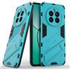 SEAHAI Cover per Realme 12 PRO 5G/Realme 12 PRO+ Plus 5G, [Militare Anti-Caduta] Cornice Paraurti in Silicone Morbido Ultra Sottile Custodia, con Supporto Pieghevole Nascosto Kickstand - Blu