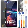 ARSSLY LCD Display per Huawei P Smart 2021/Honor 10x lite/Y7a LCD Schermo Touch Digitizer Assembly Vetro di Ricambio Screen con Strumenti(Non per P Smart e P Smart 2019)