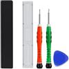 MMOBIEL Tasto spazio tastiera incluso cerniere di ricambio Compatibile con MacBook Pro Retina 13 15 A1706 A1707 A1708 (Nero)