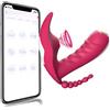 HEYBEC - S𝐞Xt𝐨Y 𝐃𝐢𝐋𝐃𝐨 P𝐞Ne Vîbràtòre Wireless Cóntról App Séssüàli Vîbràtòri per Donna Séssó Puńtó Ǵ̣ Stìmölátore Clîtòrîdè Mássággîatöre Indössàbile Fàrfàlla Vîbrànte Telecomando Dîstànza App