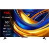 TCL Serie P61 Smart TV Ultra HD 4K 50" 50P61B, Dolby Audio, Controlli vocali, Google TV