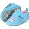 Sterntaler Baby-krabbelschuh, Ciabatte Bambina, Azzurro, 16 EU