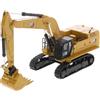 Diecast Masters 85688 - Escavatore Caterpillar con Attrezzi supplementari Cat 395 GP, Scala 1:87, Circa 5,1 x 7,6 x 16,2 cm, a Partire da 14 Anni