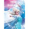 Komar Frozen 2 Elsa Action - Dimensioni: 50 x 70 cm, motivo: Disney