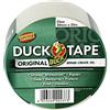 Duck Tape Original - Nastro adesivo telato, in tessuto, per riparazioni, formula migliorata ad alta resistenza, impermeabile, 50 mm x 25 m, trasparente