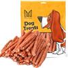 MERSJO Dog Treats - 83% di alto contenuto di carne, senza additivi, senza cereali e senza zuccheri, supplemento giornaliero per cani, masticare naturale, anatra e riso Kabanos, 500g
