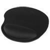 Générique 2pcs Tappetino per Mouse Ergonomico poggiapolso dimensioni 23 x 18 cm - nero