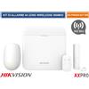 HIKVISION AX PRO KIT DI ALLARME PROFESSIONALE 64 ZONE 868MHZ WIRELESS SENZA FILI