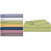Tata Home Lenzuolo sopra 100% Cotone Misura 1 Piazza Singolo cm 150X300 Colore Verde Exotic