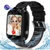 Kesasohe 4G Smartwatch Bambini, Orologio Smartwatch Bambini con GPS HD Videochiamate, Orologio GPS Bambini Telefono IP68 Impermeabile Allarme Cronometro Sveglia Giochi Modalità Classe