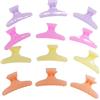Tiuimk 12 fermagli per capelli a forma di farfalla con cristalli, assortimento di colori casuali, strumento permanente per parrucchieri