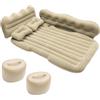 A ABSOPRO Materasso Gonfiabile per Auto con Cuscini 50.39x30.31x5.91 Beige