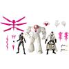 Marvel Hasbro Marvel Avengers - Legends Series - Psylocke, Marvel Nimrod e Fantomex (Action figures 15 cm da collezione, design eccezionale e 15 accessori, serie X-Men) [Esclusivo Amazon]