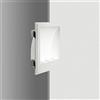 Isyluce Gypsos Lampada Incasso Gesso a Parete GU10 220V Cod.844