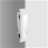 Isyluce Gypsos Lampada Incasso Gesso a Parete GU10 220V Cod.843