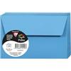 Clairefontaine 5551C - Pacco da 20 Buste autoadesive - Formato 9x14cm - 120g/m² - Colore Turchese -Inviti Eventi e Corrispondenza - Gamma Pollen - Carta Premium Liscia