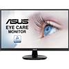 Asus Monitor PC 23.8 Full HD Schermo IPS 1920 x 1080 Pixel Luminosità 250 cd/m2 Risposta 5 ms HDMI colore Nero - VA24DCP