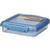 Sistema Scatola per gli spuntini Sistema Lunch Contenitore per sandwich 450 ml Colore: blu