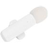 KIMISS Microfono Lavalier Wireless 2.4G, Microfono da Bavero con Ritardo Ultra Basso con Riduzione del Rumore per Registrazione Video, Interviste, Podcast, Vlog (WHITE)