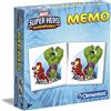 Clementoni - 18075 - Memo Games - Superhero Marvel Avengers, gioco di memoria e associazione, gioco educativo bambini 3 anni, gioco da tavolo per bambini - Made in Italy