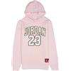 Nike Jordan Felpa da Ragazza High Brand Read Rosa